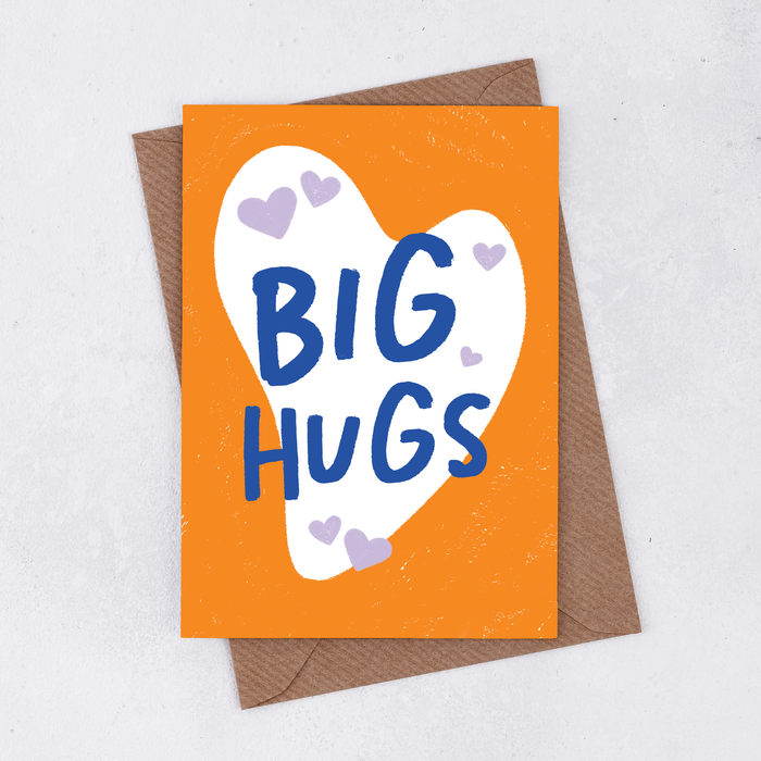 'Big Hugs' Greetings Card