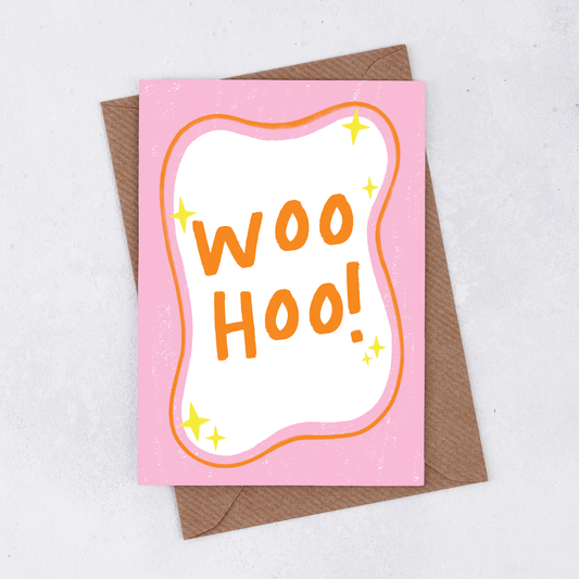 'Woo Hoo' - Greetings Card