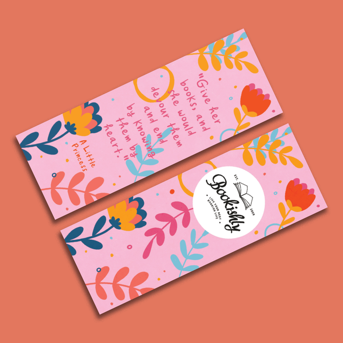 A Little Princess “Give Her Books“ Bookmark