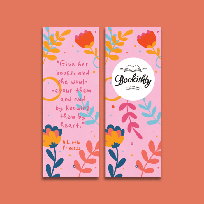 A Little Princess “Give Her Books“ Bookmark