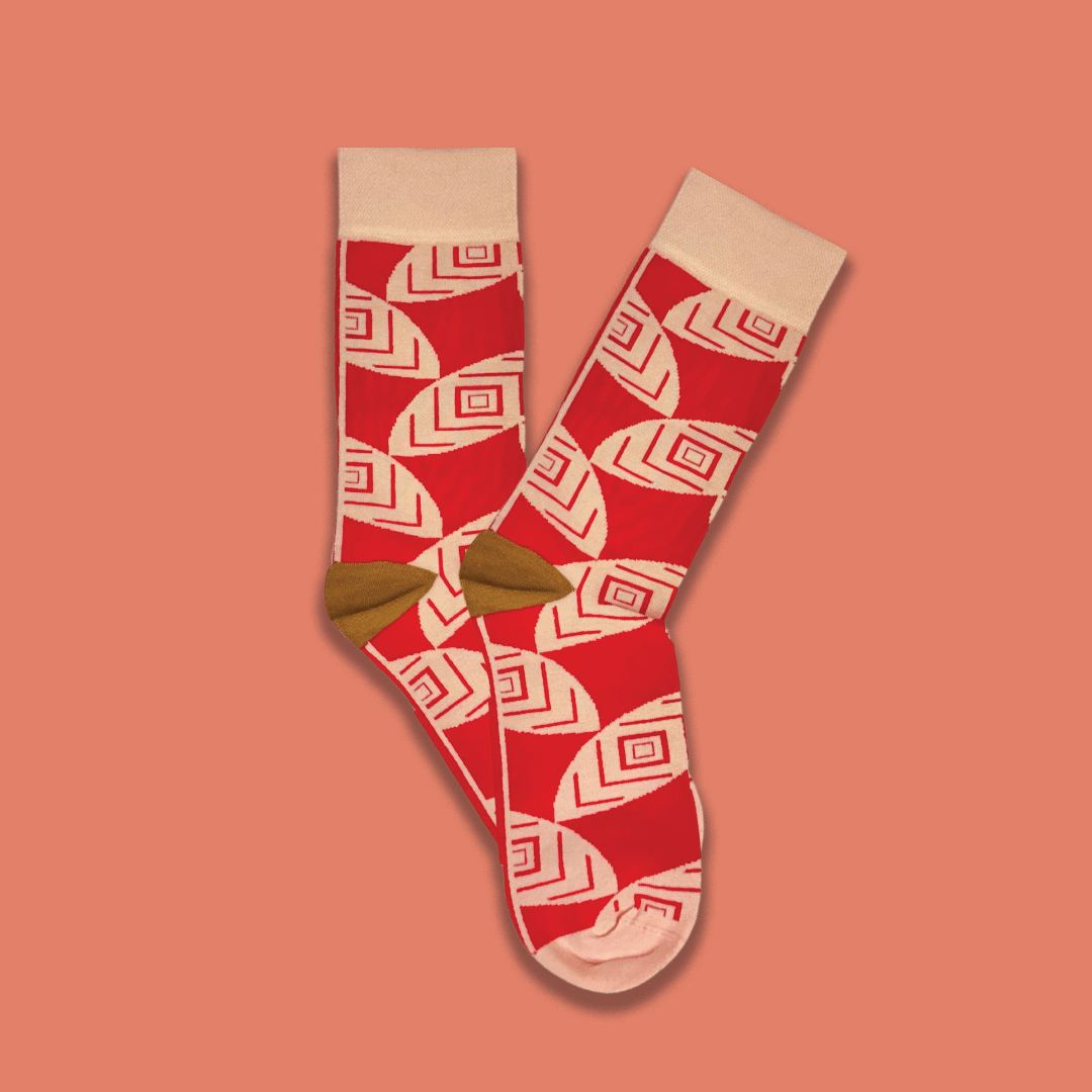 Afropop socks. Patterns inspired by African Heritage. Gifts for Book lover, bookworms, readers and bibliophiles. In support of black history month.