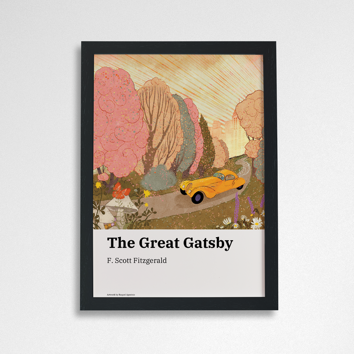 The Great Gatsby - Audrey X Bookishly Art Print