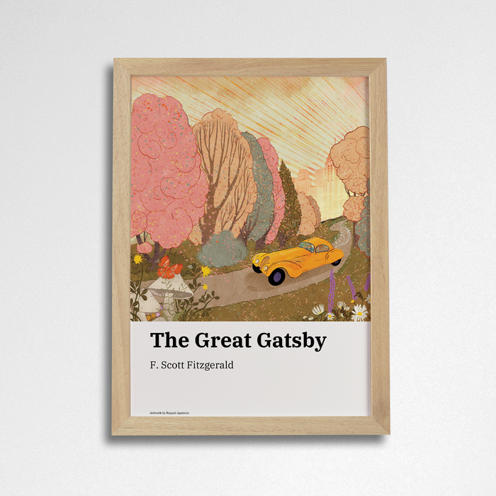 The Great Gatsby - Audrey X Bookishly Art Print