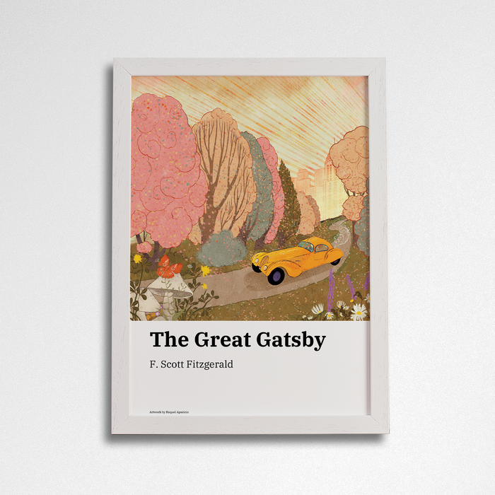 The Great Gatsby - Audrey X Bookishly Art Print