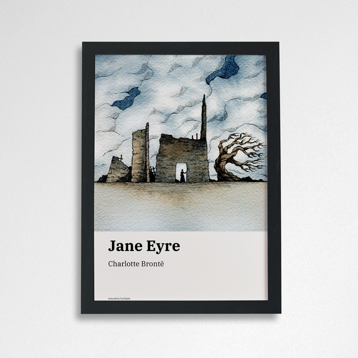 Jane Eyre - Audrey X Bookishly Art Print