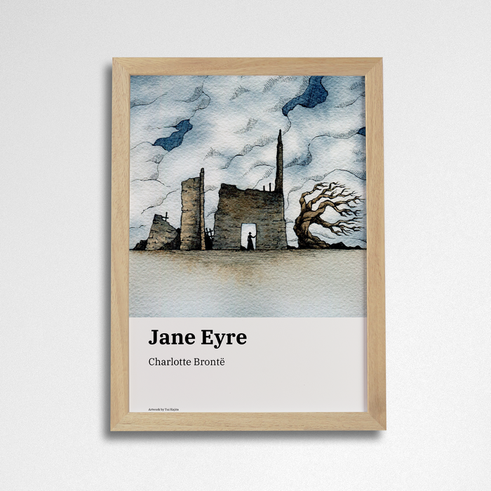 Jane Eyre - Audrey X Bookishly Art Print