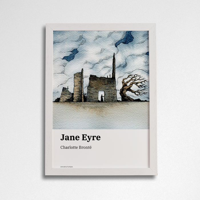 Jane Eyre - Audrey X Bookishly Art Print