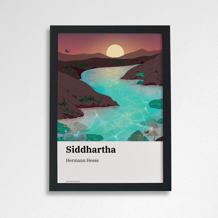 Siddhartha - Audrey X Bookishly Art Print