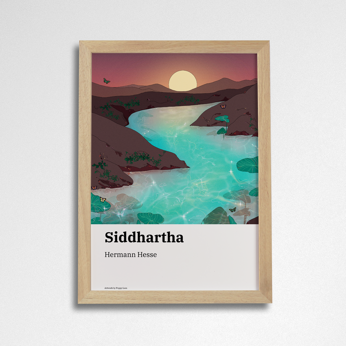 Siddhartha - Audrey X Bookishly Art Print