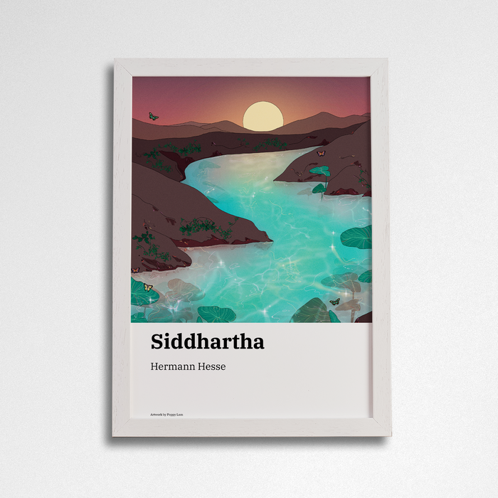 Siddhartha - Audrey X Bookishly Art Print