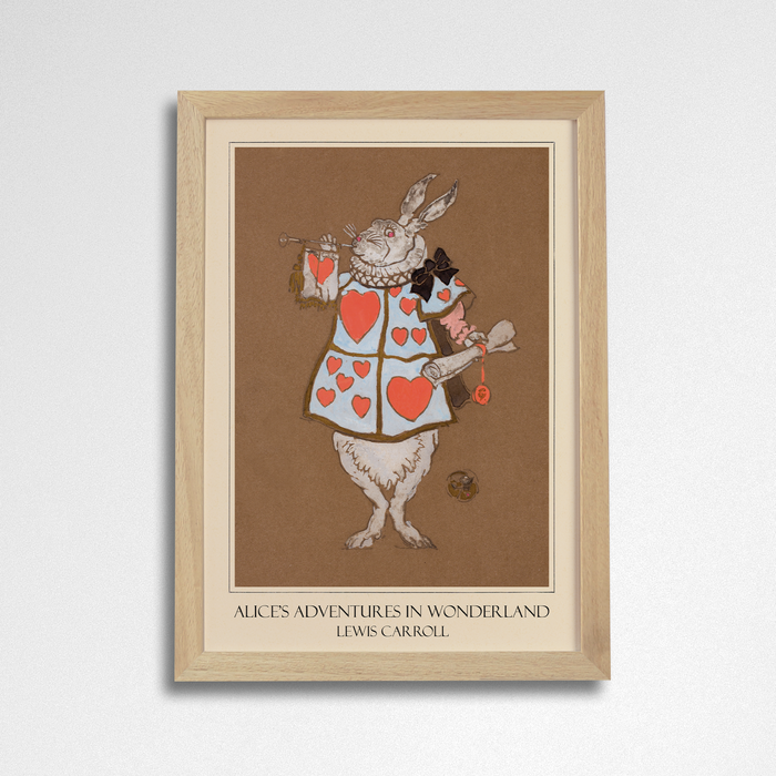 Alice's Adventures in Wonderland - Classic Literature Art Print