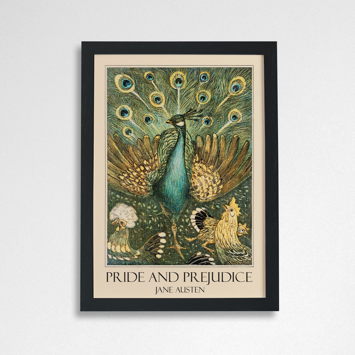 Pride and Prejudice - Classic Literature Art Print