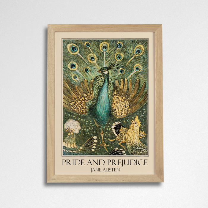 Pride and Prejudice - Classic Literature Art Print