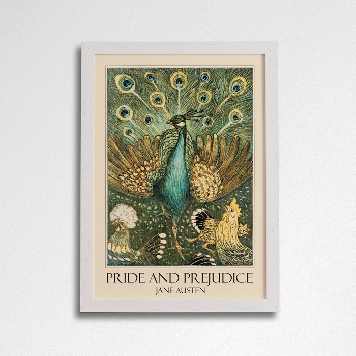 Pride and Prejudice - Classic Literature Art Print