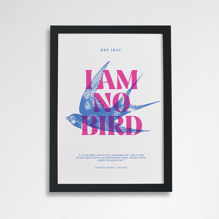 I AM NO BIRD - National Theatre Brontë Merch Art Print