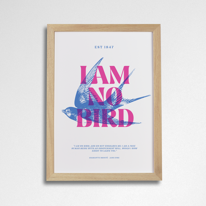 I AM NO BIRD - National Theatre Brontë Merch Art Print