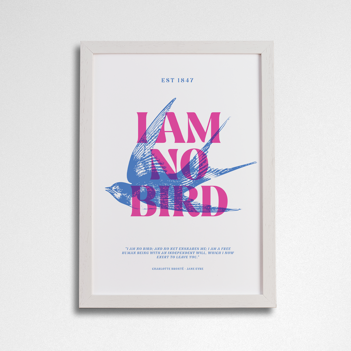 I AM NO BIRD - National Theatre Brontë Merch Art Print