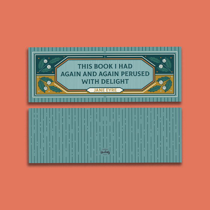 "This Book I Had Again and Again" Jane Eyre Book Lover Bookmark