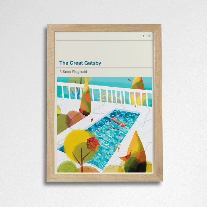 The Great Gatsby - Law & Moore X Bookishly Collaboration Print