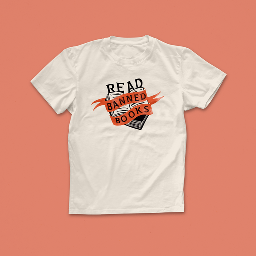'Read Banned Books' Literary T Shirt