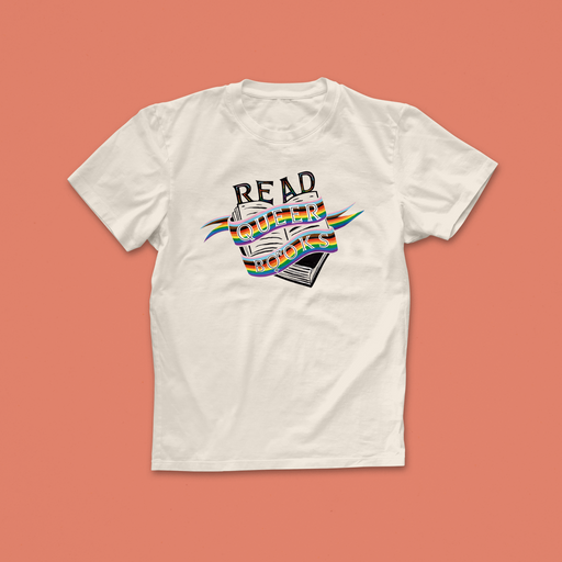 'Read Queer Books' Literary T Shirt