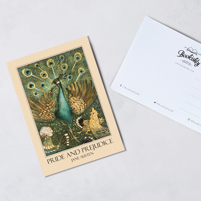 Pack of Ten Literary Art Postcards