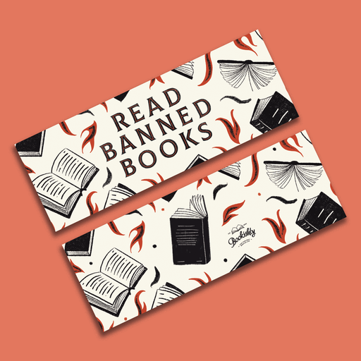 Read Banned Books Bookmark. Teaching gifting. Thank you teacher. Gifts for teachers. End of term teacher gift. Bookmark for teacher. Cheap teacher gift. Gifts under 5. Support teachers. Classic Literature. Reading Gifts. Bookish Gift. Bookish Present. Bookmark design. Bookmark for sale. Books. Bookstagram. Booktok.