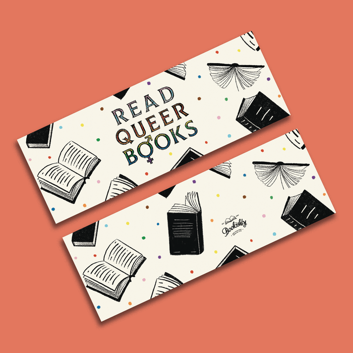 "Read Queer Books" Bookmark