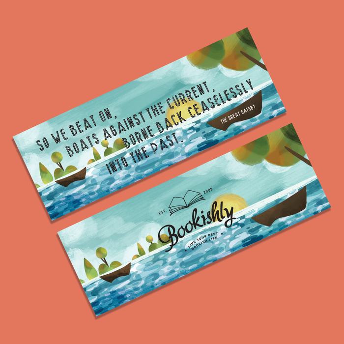 The Great Gatsby Quote Bookmark