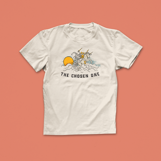 The Chosen One Bookishly T-Shirt. Literary Tropes. Literary Clothing for book lover, bookworm, reader and bibliophile.