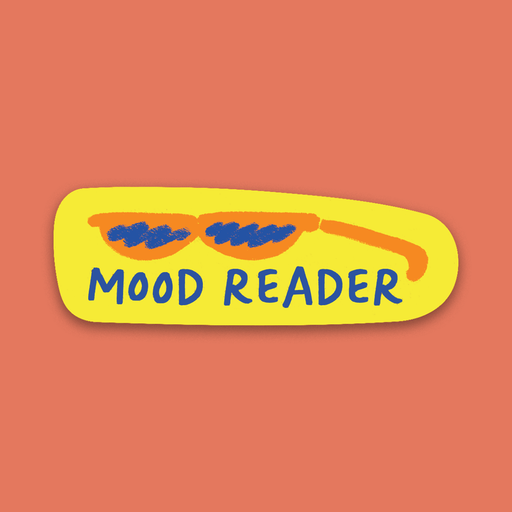 Mood Reader. Premium large die cut sticker. Stickers for book lovers. The perfect gift for book lovers, bookworms, readers and bibliophiles. Bookish Stationery stickers. Sticker Bundle.