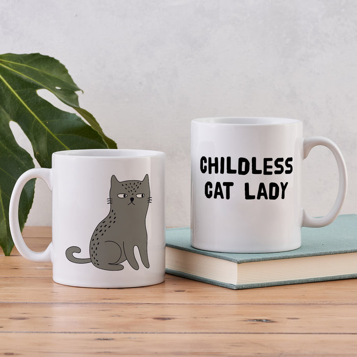 Kamala Harris Childless Cat Lady Mug