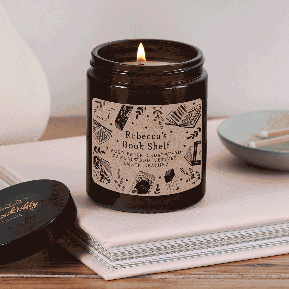 Southern Gothic  100% Soy candle with a vintage & gothic