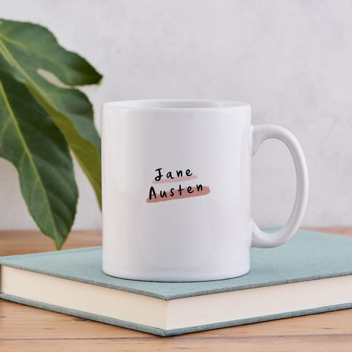 Mothers Day Gift. Happy Mothers Day. Funny mug for mums. Funny gift. 'She has many rare and charming qualities but sobriety is not one of them'. Jane Austen. Bookish Gift. Gifts for her.