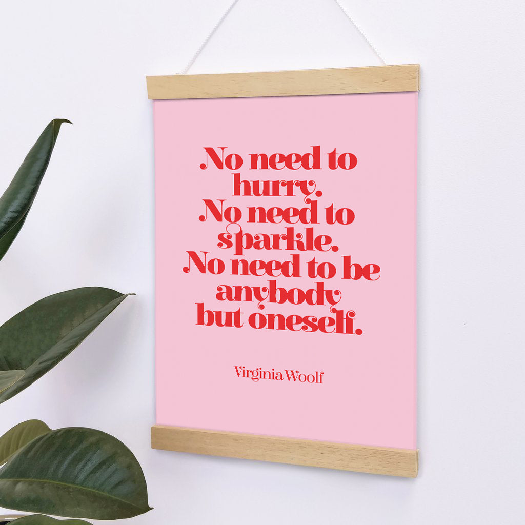 Virginia Woolf Quotes ‘No Need To Hurry, No Need To Sparkle’ Feminist ...